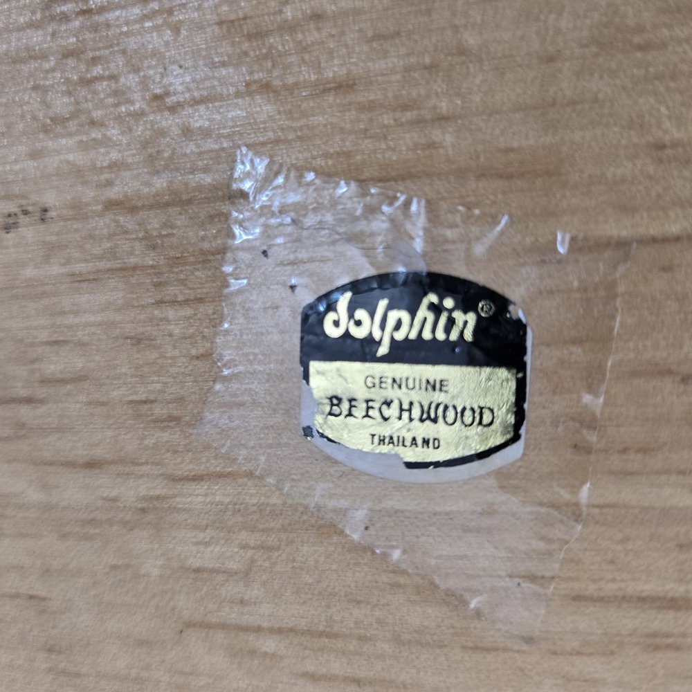 Dolphin Genuine Beechwood Wooden Holder and 8 Coasters Condensation Catch Rings - Picture 7 of 11